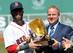 Pedroia received his third Gold Glove award for 2013.