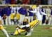 LSU kicker Colby Delahoussaye