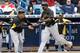 Gregory Polanco is batting .465 through 11 games this season at Triple-A Indianapolis.