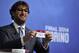 Bianconeri legend Ciro Ferrara draws Juve's name out of the pot.