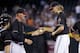 Kirk Gibson (left) and Bronson Arroyo (right)