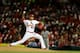 Carlos Martinez throws a pitch against the Reds on April 8.