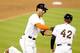 The homer-happy Giancarlo Stanton takes a nice jump up the rankings this week.