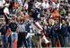After a quiet 2013 season, Quan Bray hauled in a pair of touchdowns as a first-team receiver Saturday.
