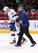 Steven Stamkos gets helped off the ice.