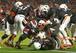 Last season, Virginia Tech's Trey Edmunds bulled his way through the Miami defense for four rushing touchdowns.