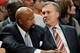 Mike Woodson (left) has already been canned; is Mike D'Antoni (right) the next to go?