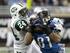 New York Jets cornerback Darrelle Revis (24) breaks up a pass intended for Detroit Lions wide receiver Calvin Johnson (81) during the first quarter of an NFL football game at Ford Field in Detroit, Sunday, Nov. 7, 2010. (AP Photo/Carlos Osorio)