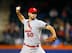 Adam Wainwright throws a pitch against the New York Mets on April 22.