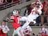 Wisconsin WR Jared Abbrederis (right) carved up Ohio State CB Bradley Roby (left), considered a first-round prospect, for 10 catches, 207 yards and a touchdown.
