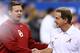 Oklahoma's Bob Stoops and Alabama's Nick Saban are two of the best coaches in college football. But if they were to be cast in a movie, what characters would they play?