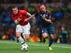 Phil Jones in action for Manchester United in this season's Champions League against Bayern Munich.