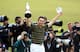 Louis Oosthuizen celebrates with the Claret Jug in 2010.