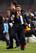 Mazzarri celebrates a goal during Napoli's Champions League tie with Chelsea two seasons ago.