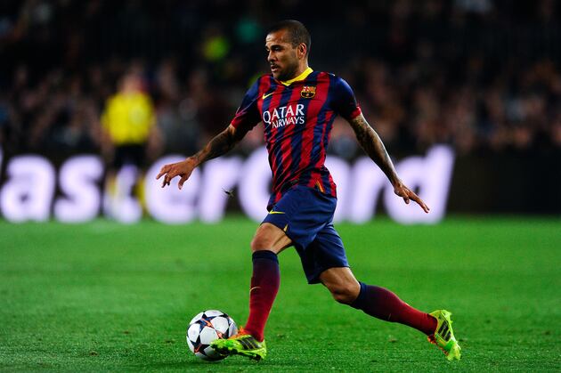 23. Dani Alves, Barcelona