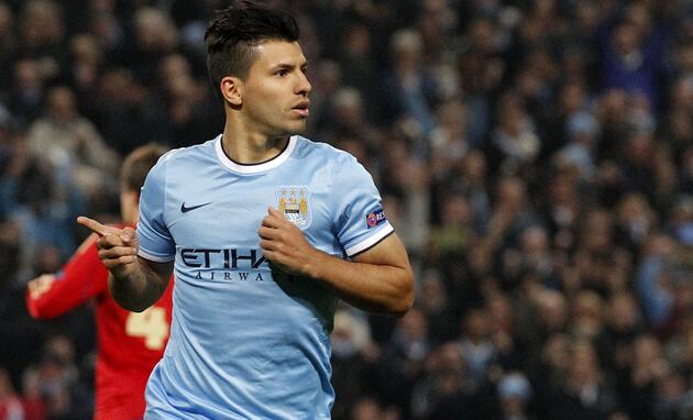 16. Sergio Aguero, Manchester City