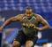 Brandon Thomas at the NFL Scouting Combine in February