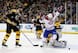 Boston Bruins goalie Tuukka Rask after P.K. Subban's Game 1 overtime goal.
