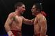 Garcia (left) got the win but probably didn't deserve it.