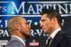 Martinez (right) will be the bigger man versus Cotto.