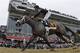 Oxbow winning the Preakness in 2013.