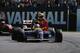 Mansell gives Senna a lift at the 1991 British Grand Prix.