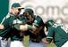 It looks like an awesome bromance, but it's just another A's walk-off.