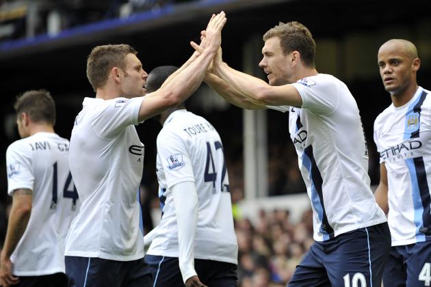 How Manchester City Will Line Up Against Aston Villa