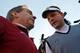 Alabama head coach Nick Saban (left) and Auburn head coach Gus Malzahn (right)