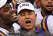 LSU head coach Les Miles