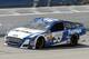 Carl Edwards tried to get out of the way after suffering a flat tire at Talladega, but couldn't.