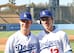Anderson (right) with fellow 2013 draftee Tom Windle