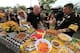 An ample spread prior to a Steelers and Titans game in Sept. 2013.