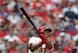 Kolten Wong gets a hit against the Cubs on April 12.