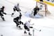 The Ducks pressured Jonathan Quick in Game 3.