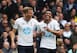 Harry Kane shares a laugh with Paulinho on an enjoyable final day.