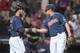 With John Axford struggling, Bryan Shaw (right) earned his second save of the season on Sunday and might be the better pickup than teammate Cody Allen—for now.