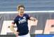 May 11, 2014; Foxborough, MA, USA; New England Revolution forward Patrick Mullins (7) reacts after scoring a goal during the first half against the Seattle Sounders FC at Gillette Stadium. Mandatory Credit: Bob DeChiara-USA TODAY Sports