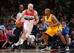 Although Marcin Gortat has been solid on defense down low, his offense is not where it was in the regular season, and he is missing very makeable shots in the post.
