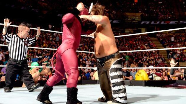 2. El Torito vs. Hornswoggle in a WeeLC Match (Extreme Rules 2014)