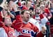 Montreal Canadiens fans at the Bell Centre.