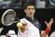 Novak Djokovic during the finals of the 2014 Italian Open in Rome.