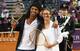 Yannick Noah, pictured here in 2012 with Mary Pierce, is the last Frenchman to win the French Open.