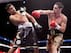 Danny Garcia throwing a right hand on Amir Khan