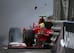 Felipe Massa crashes during qualifying for the 2013 race.