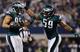 Linebackers Mychal Kendricks (left) and Demeco Ryans (right)