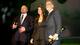Triple H and Stephanie McMahon with Full Sail University President Garry Jones