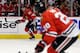 Long passes helped the Blackhawks get scoring chances.