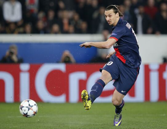 4. Zlatan Ibrahimovic, PSG