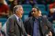 Former California assistant Travis DeCuire (right)
